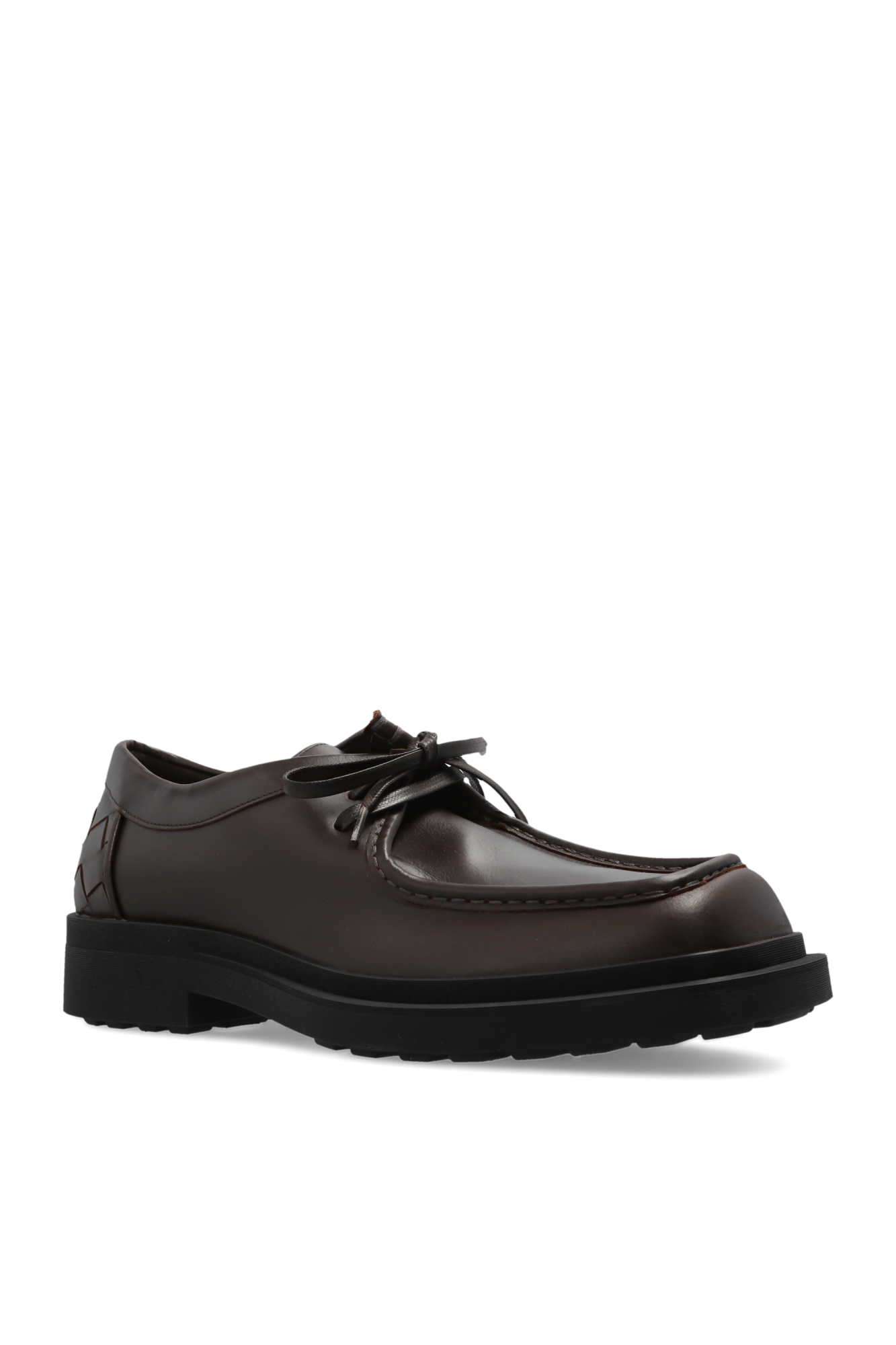 Brown Leather shoes `Ben` Bottega Veneta - Vitkac Canada